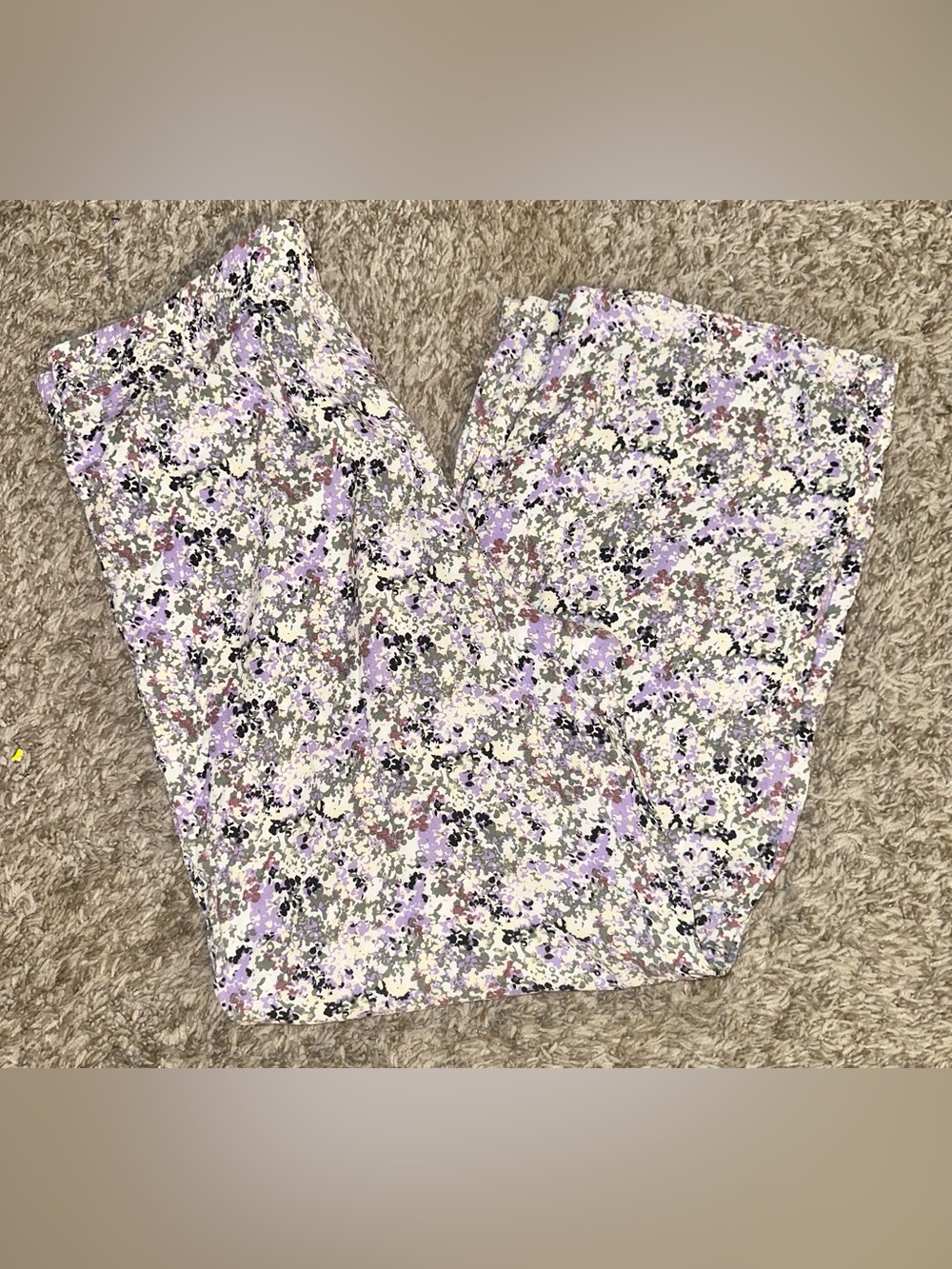 JDY Floral Print Pants Wide Leg